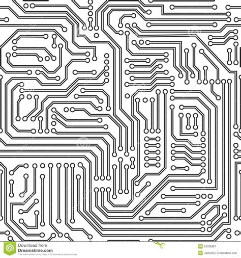 Black And White Circuit Board Clipart 20 Free Cliparts Download