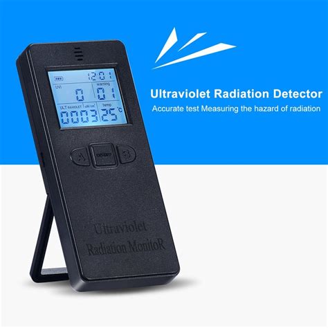 Radi Metro UV Digital Detector De Radiaci N Ultravioleta Medidor UVI UV