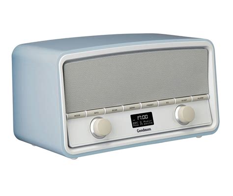 Goodmans Gsr1889dabbtpb Vintage Style Digital Dab Radio Bluetooth Blue Unit Only Ebay