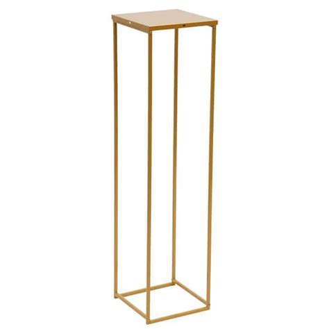 Yiyibyus In Tall Indoor Outdoor Gold Metal Vases Stand Plant