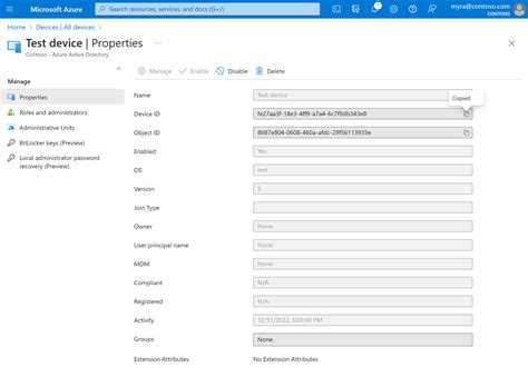 Microsoft Entra 관리 센터를 사용하여 Microsoft Entra Id의 디바이스 관리 Microsoft Entra Id Microsoft Learn