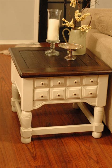 Sweet Passions On A Thrifty Dime End Table Finished Well Refinished