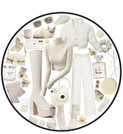 create cream color Outfit | ShopLook