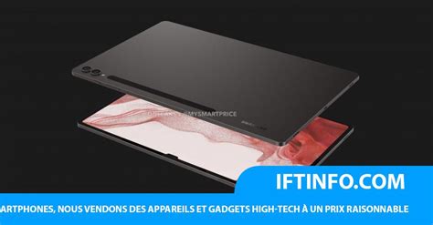 Iftinfo Samsung Galaxy Tab S Ultra Merge Dans Les Rendus Ift Shop