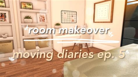 Moving Diaries Ep Bedroom Makeover Roblox Bloxburg Roleplay