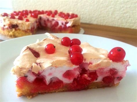 Red Currant Meringue Tart Recipe Currant Cake Red Currant Jam Tarts