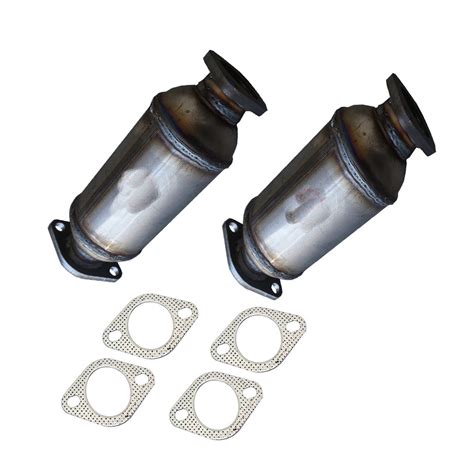 Rear Catalytic Converter Fits 2007 To 2009 Kia Sorento 33l And 38l 2pc Excel Exhaust