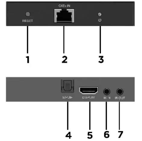 ALFATRON ALF EXT60IR 18G HDMI 2 0 HDMI Extender Set OverCAT6 User Manual