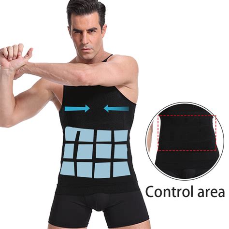 Shaper Do Corpo Dos Homens Emagrecimento Cintura Trainer Cincher