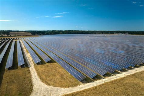 Premium Photo Aerial View Of Large Sustainable Electrical Power Plant