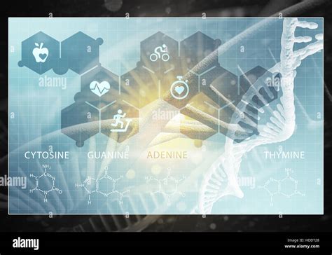 medicine user interface  rendering stock photo alamy
