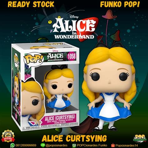 Jual Funko POP Disney Alice In Wonderland 70th Alice Curtsying Di