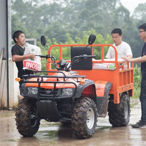 Rated Load 400kg 12v32ah 4wd Utility Vehicle Farm Atv 3 Seat China Mini Atv And Atv 4x4