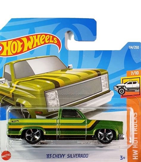 Hot Wheels Auto Chevy Silverado Resoraki Oficjalne Archiwum Allegro