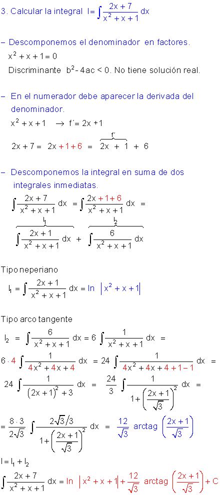 Integraci N De Funciones Racionales Ejercicios Resueltos