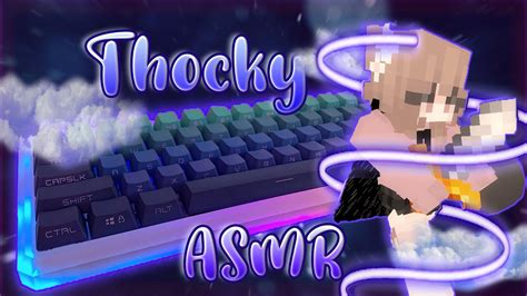 Thocky Keyboard Mouse Sounds ASMR Handcam Hypixel Bedwars YouTube