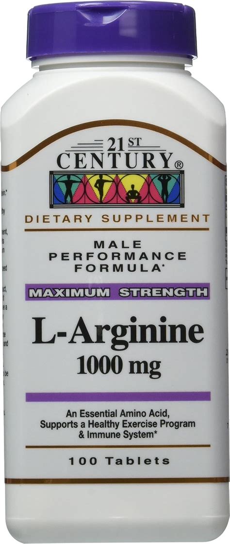 Amazon Nature S Bounty L Arginine 1000 Mg 50 Tablets Pack Of 3