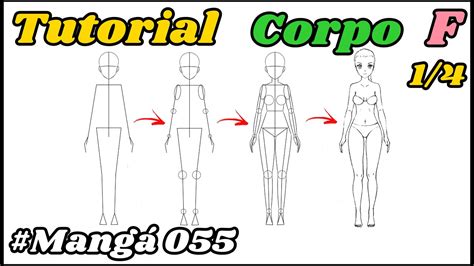 Como Desenhar Corpo Feminino De Frente How To Draw Manga Youtube