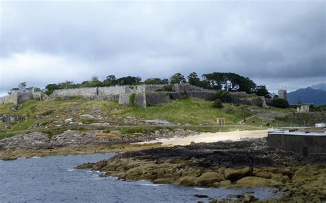 Bayona Pontevedra España Castillo fortaleza Santiago Abella Flickr