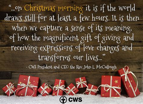 Christmas Eve reflections | CWS