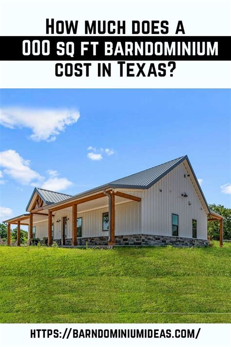 How Much Does It Cost To Build A Barndominium Detailed Guide Artofit