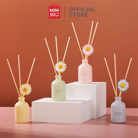 Jual Miniso Reed Diffuser Vanilla Pengharum Ruangan Aromaterapi Mewah