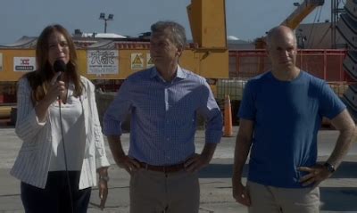 Macri Y Vidal Recorrieron Obras Cloacales En Avellaneda Apl Noticias