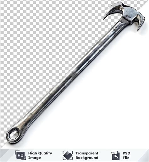 Transparent Object Crowbar Isolated On Transparent Background No Other