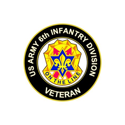 Us Army Th Infantry Division Unit Crest Veteran Sticker Decal Us