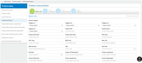 Creating Product Catalog Fynd Platform