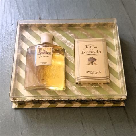 MYRURGIA Lavanda Cologne and Soap Gift Set Vintage New | SPANISH SHOP ONLINE