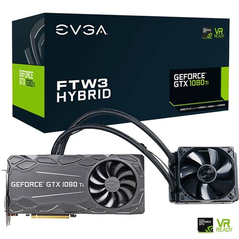 Evga Geforce Gtx Ti Ftw Hybrid Gaming G P Kr Gb Gddr X