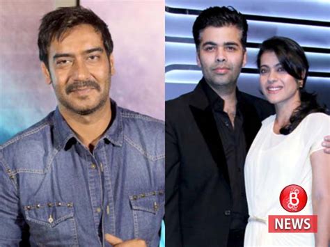 Heres How Ajay Devgn Reacted On Patch Up Reports Between Kajol And Karan Johar