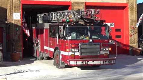 Chicago Fire Dept Truck Spare Responding Youtube