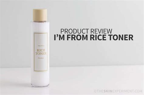 Im From Rice Toner Review The Skin Experiment