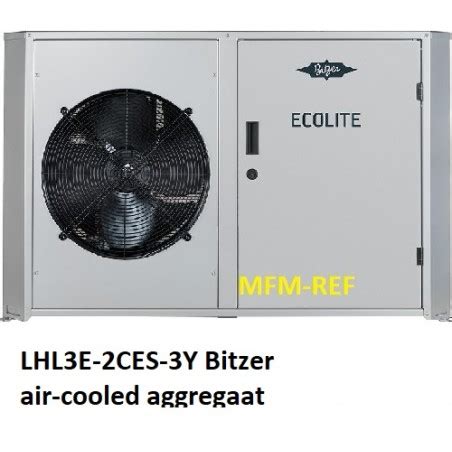 Lhl E Ces Y Bitzer Air Cooled Aggregate With One Compressor