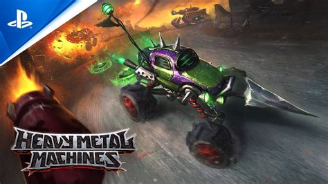 Heavy Metal Machines Gameplay Trailer Ps Ps Youtube