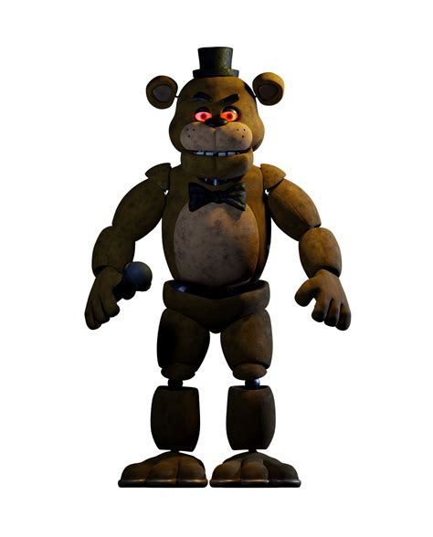 Blender Another Movie Freddy Fazbear Full Render By Fazbear4564 On