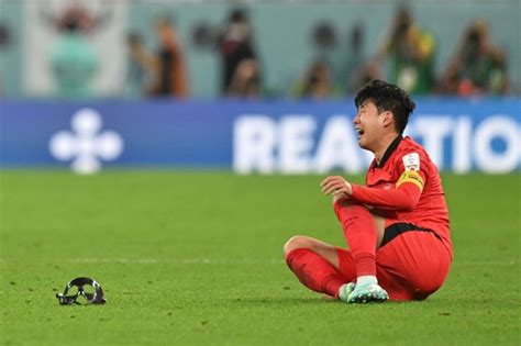 Son Cries Tears Of Happiness As Korea Reach World Cup Last The