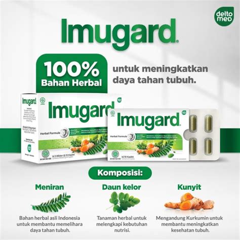 Jual Imugard Box Isi Kaplet Memelihara Daya Tahan Tubuh Kota