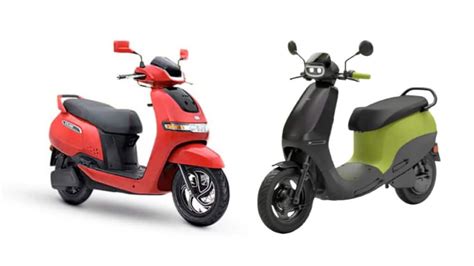 Tvs Iqube S Vs Ola S1x The Electric Scooter Comparo Electric Vehicles News The Financial