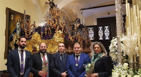 ElPuerto de Santa María Visita y ofrenda floral a la Hermandad del