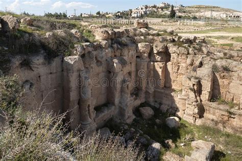 The Ruins Of The Outer Part Of The Palace Of King Herod Herodion In