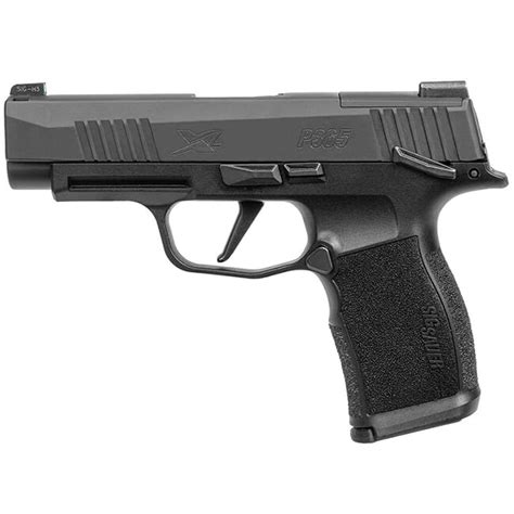 Sig Sauer P365 Sas 9mm Micro Compact Black Pistol W 1 10rd Flush And 1 10rd Extended Mag 365