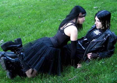 Goth Couple Goth Romantic Goth Grunge Couple