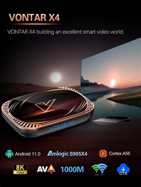 Vontar Vontar X Gb Gb Amlogic S X Smart Tv Box Android