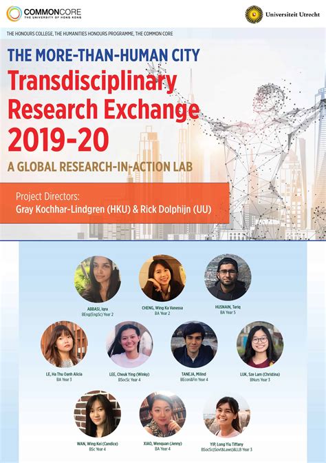 Transdisciplinary Research Exchange 2019 20 HKU Common Core