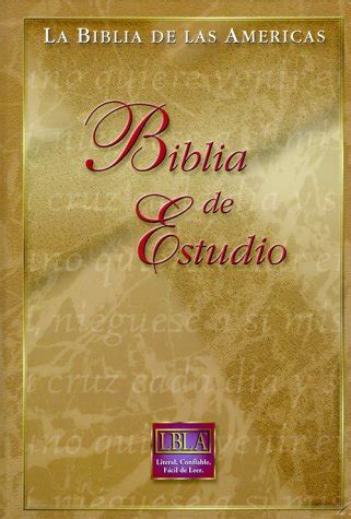 LA Biblia De Las Americas Biblia De Estudio Lockman Foundation