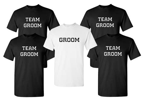 Team Groom Shirts