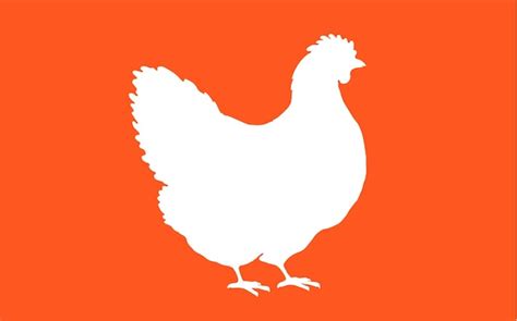 Premium Vector | Hen chicken Black white silhouette chicken hen